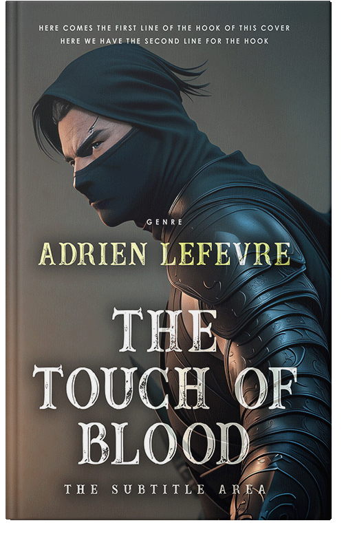 Front view of Cape Cod #30676 - Premade Fantasy Book Cover