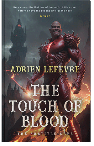 Pre Made Book Cover Thunder