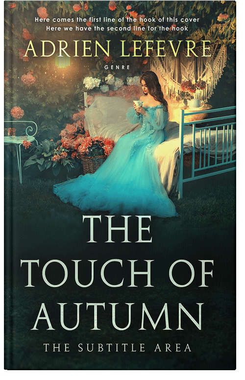 Front view of Sorrell Brown #30686 - Premade Chick Lit Book Cover