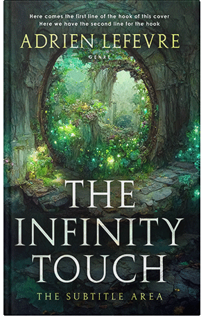 Pre Made Book Cover Green Kelp