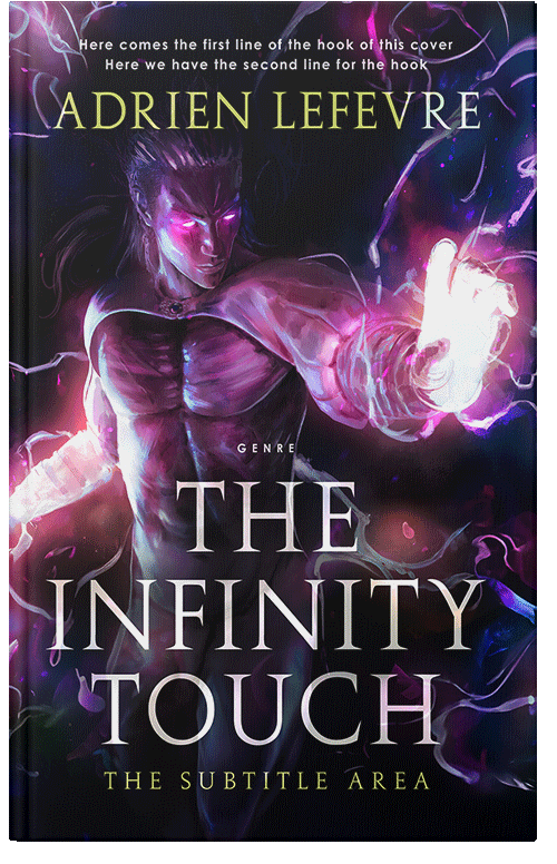 Front view of Lilac #30691 - Premade Literary Fiction Book Cover