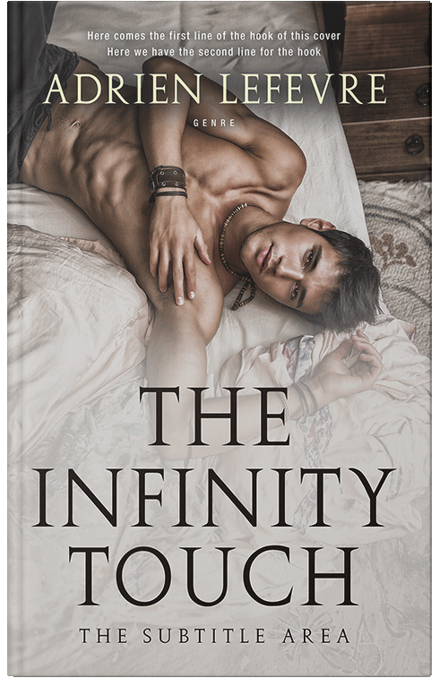 Front view of Swirl #30692 - Premade Erotica Book Cover