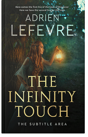 Pre Made Book Cover Log Cabin