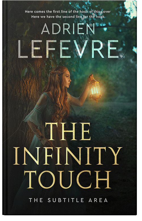 Front view of Log Cabin #30699 - Premade Fantasy Book Cover