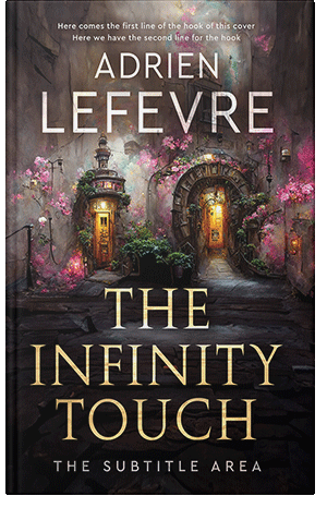 Pre Made Book Cover Cocoa Brown