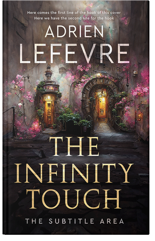 Front view of Cocoa Brown #30703 - Premade Fantasy Book Cover