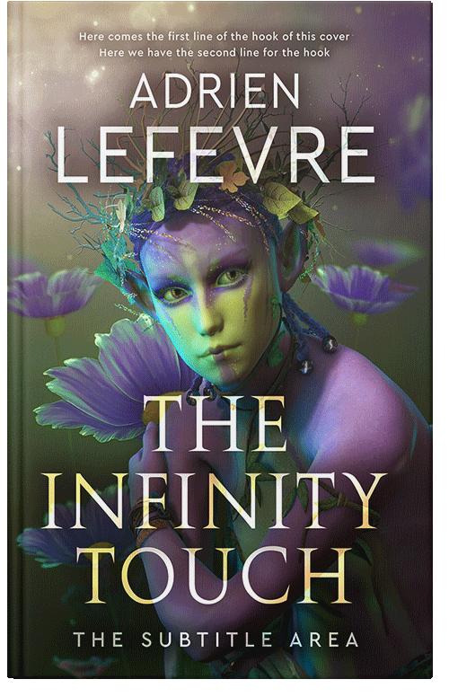 Front view of Premade Fantasy Book Cover - Mine Shaft