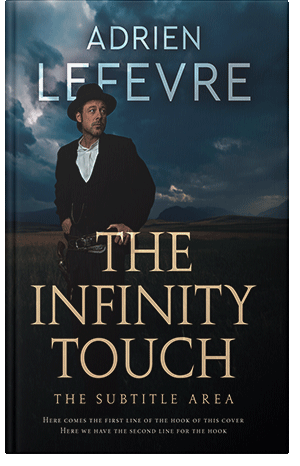 Pre Made Book Cover Ebony