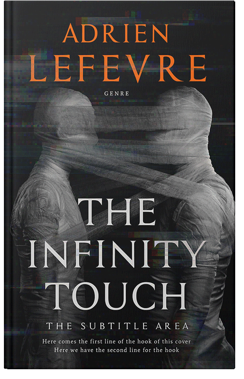 Front view of Shark #30731 - Premade Horror Book Cover