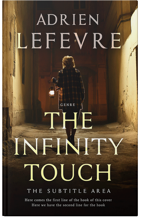 Front view of Cannon Black #30737 - Premade Mystery & Thriller & Suspense Book Cover