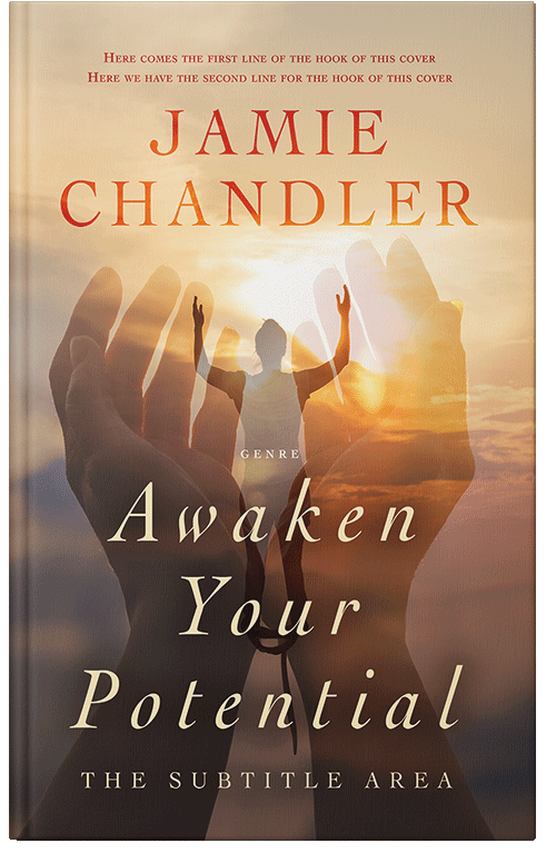 Front view of Tan #30766 - Premade Religion & Spirituality Book Cover