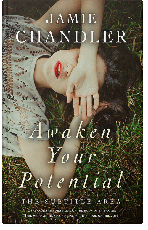 Front view of Premade Literary Fiction Book Cover - Coral Reef