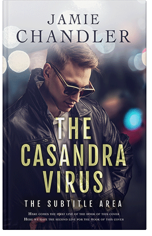 Pre Made Book Cover Moon Mist