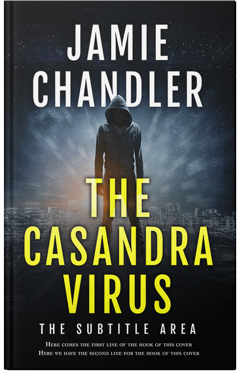 Front view of Premade Mystery & Thriller & Suspense Book Cover - Chenin