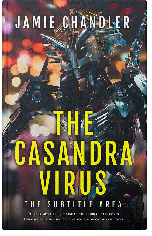 Front view of Equator #30784 - Premade Science Fiction Book Cover