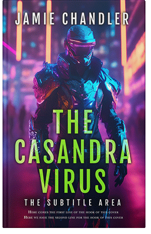 Pre Made Book Cover Port Gore