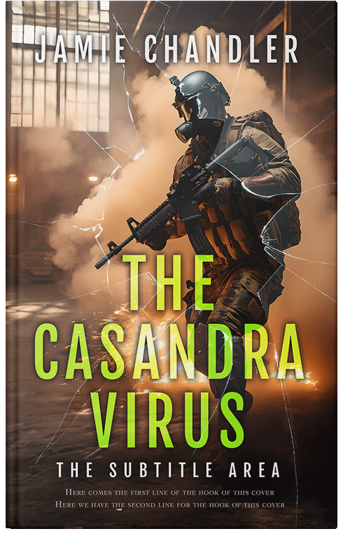 Front view of Premade Action & Adventure Book Cover - Treehouse