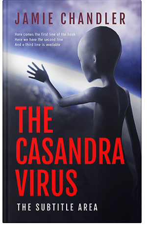 Pre Made Book Cover New York Pink