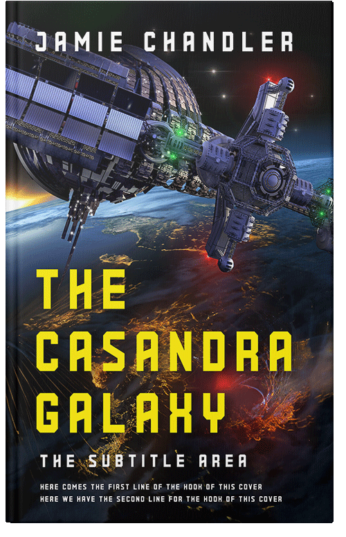 Front view of Baltic Sea #30794 - Premade Science Fiction Book Cover