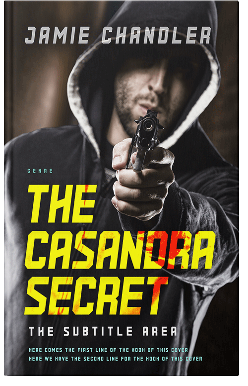 Front view of Wattle #30797 - Premade Mystery & Thriller & Suspense Book Cover