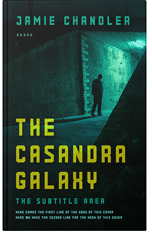 Pre Made Book Cover Fern