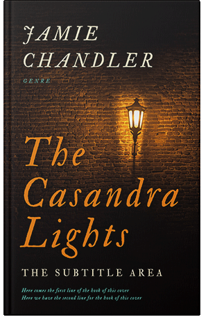 Pre Made Book Cover Asphalt