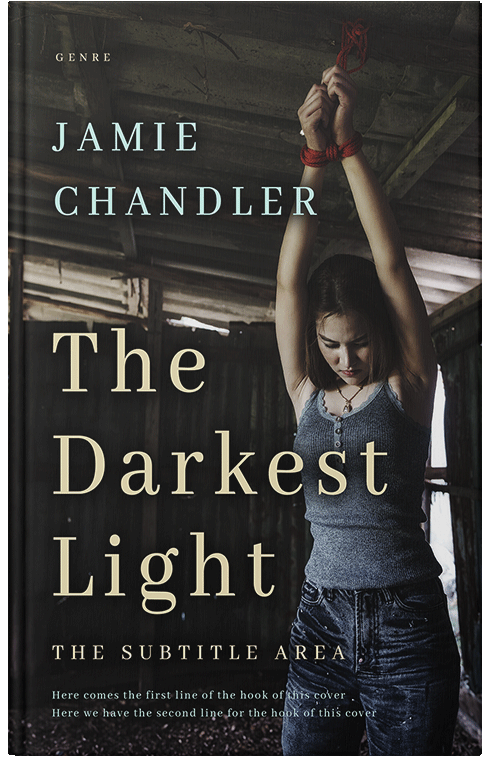 Front view of Log Cabin #30803 - Premade Mystery & Thriller & Suspense Book Cover