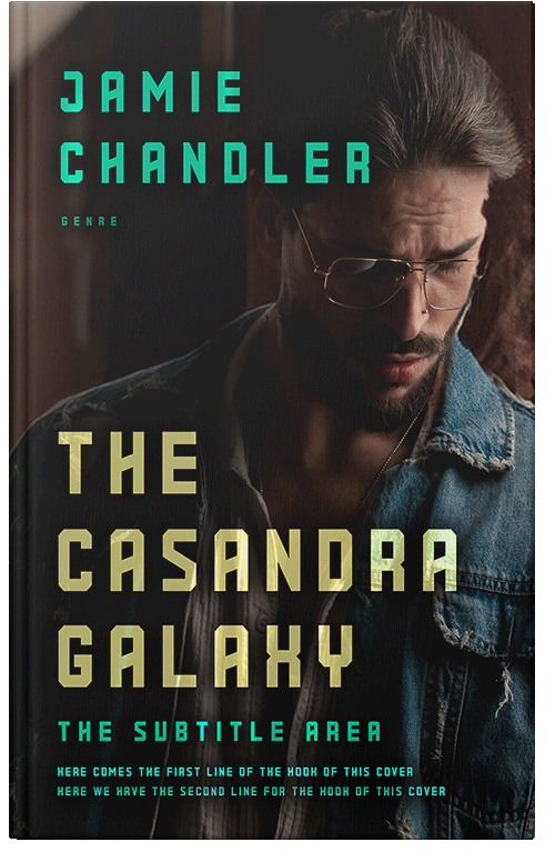 Front view of Cod Gray #30806 - Premade Mystery & Thriller & Suspense Book Cover