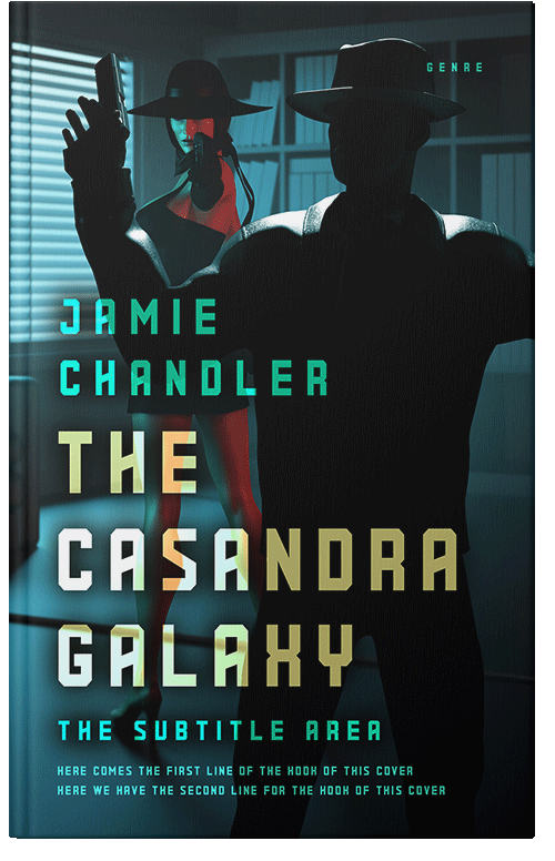 Front view of Bunker #30810 - Premade Mystery & Thriller & Suspense Book Cover