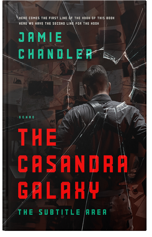 Front view of Night Rider #30816 - Premade Mystery & Thriller & Suspense Book Cover