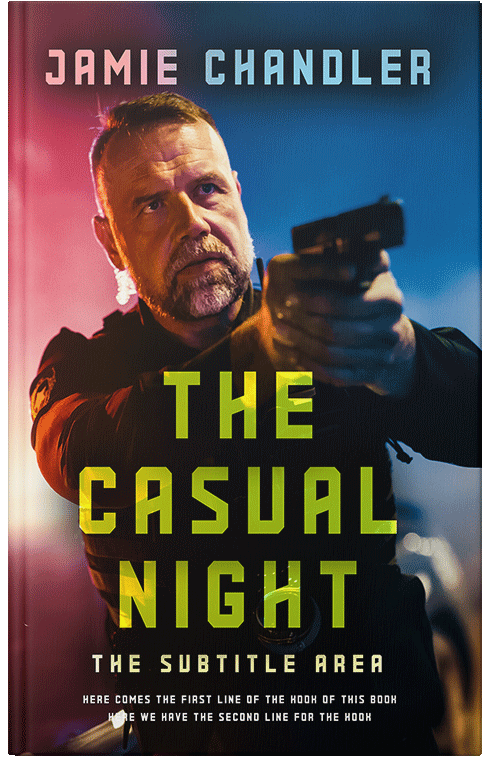 Front view of Premade Mystery & Thriller & Suspense Book Cover - Cocoa Brown