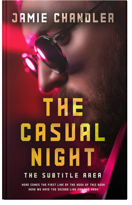 Front view of Paco #30828 - Premade Mystery & Thriller & Suspense Book Cover