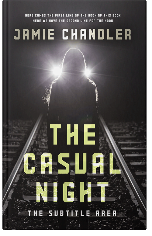 Front view of Premade Mystery & Thriller & Suspense Book Cover - Mine Shaft