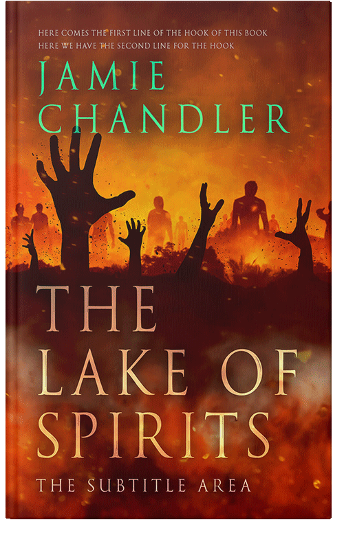 Front view of Kenyan Copper #30836 - Premade Horror Book Cover