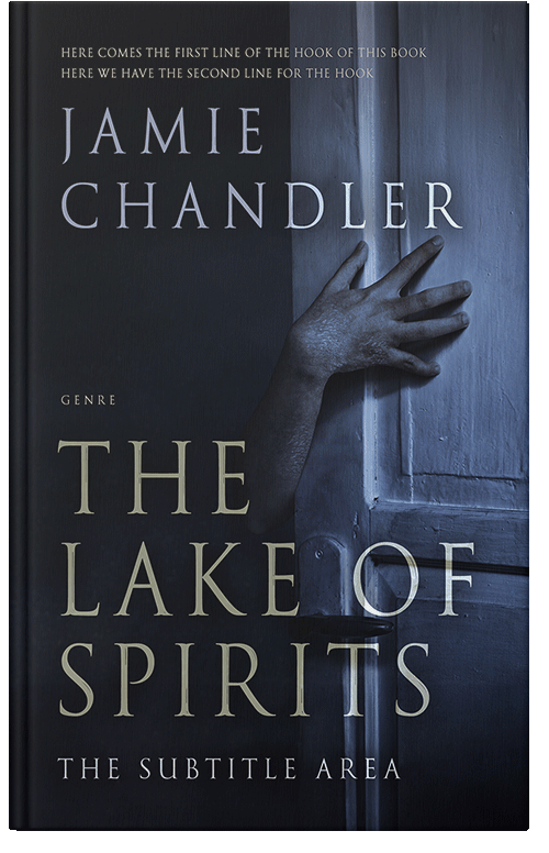 Front view of Bunker #30837 - Premade Horror Book Cover