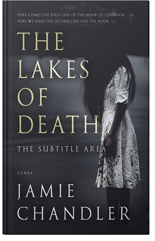 Front view of Premade Mystery & Thriller & Suspense Book Cover - Shark