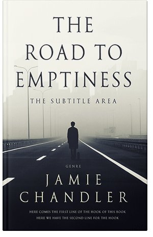 Pre Made Book Cover Green White