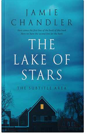 Pre Made Book Cover Bondi Blue