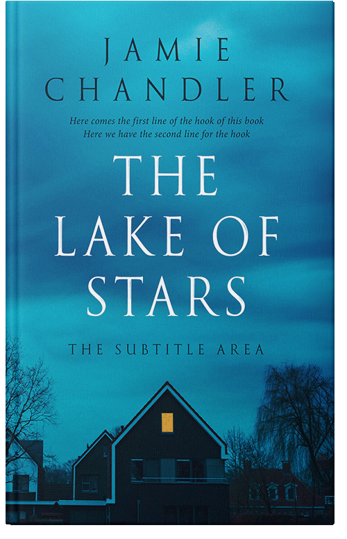 Front view of Bondi Blue #30853 - Premade Mystery & Thriller & Suspense Book Cover