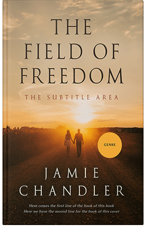 Pre Made Book Cover Tan