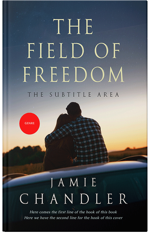 Front view of Bone #30862 - Premade Romance Book Cover