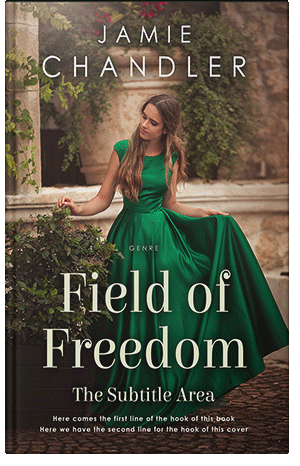 Pre Made Book Cover Green Kelp