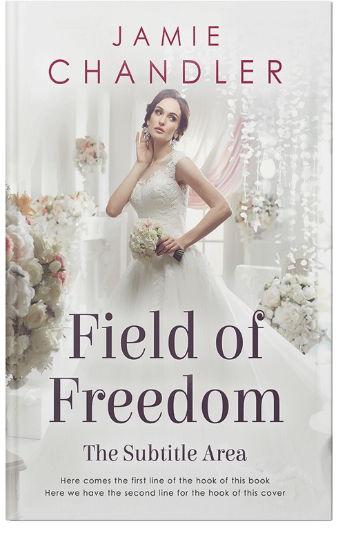 Front view of Cararra #30879 - Premade Romance Book Cover