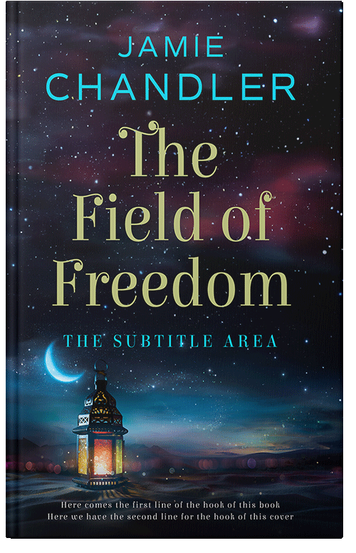 Front view of Premade Religion & Spirituality Book Cover - Cinder