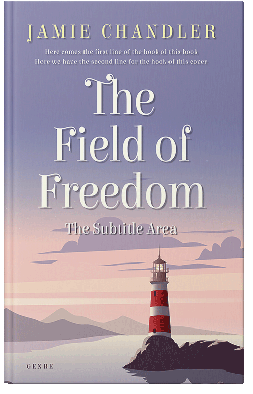 Front view of Premade Literary Fiction Book Cover - Chatelle