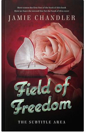 Pre Made Book Cover Oriental Pink