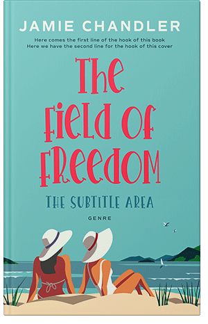 Pre Made Book Cover Glacier