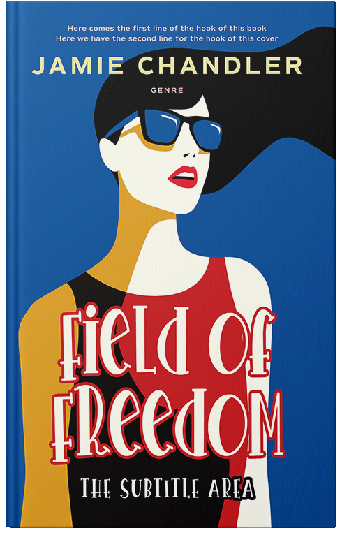 Front view of Wheat #30916 - Premade Chick Lit Book Cover