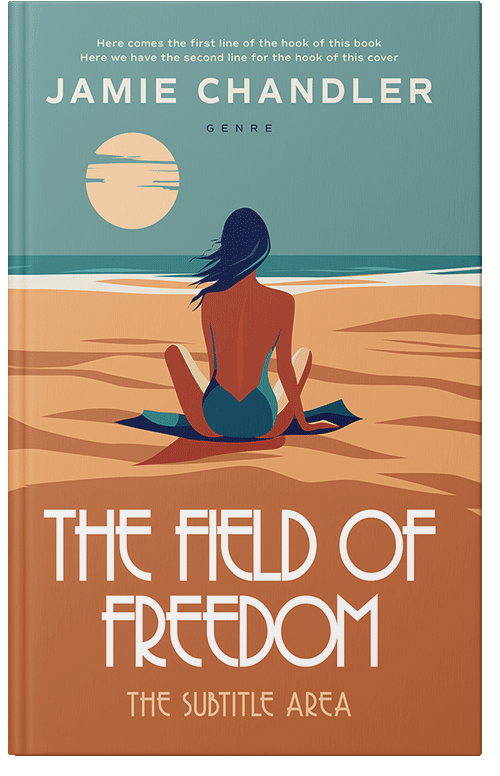 Front view of Sandal #30922 - Premade Travel Book Cover