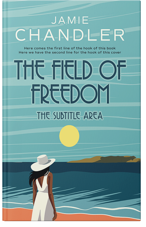 Front view of Neptune #30924 - Premade Romance Book Cover